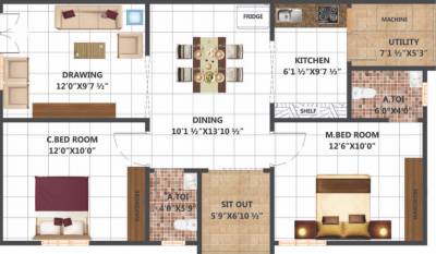  krishna-urban Floor Plan Floor Plan