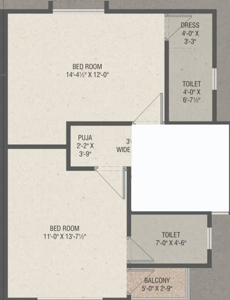  nidhi-bungalows Floor Plan First Floor Plan