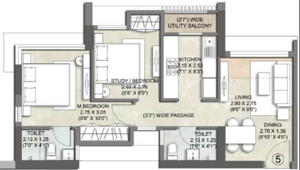 Floor Plan paramount-a Floor Plan Floor Plan