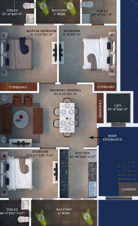  serenity sky Floor Plan Floor Plan