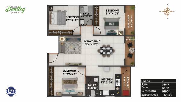 bentley-greens-phase-2 Floor Plan Floor Plan