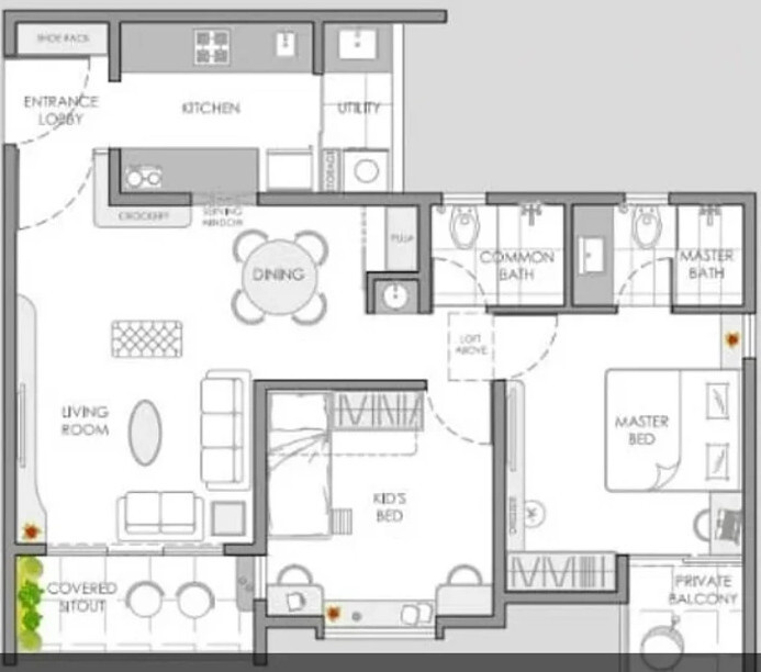 Floor Plan yashwin orizzonte phase ii Floor Plan Floor Plan