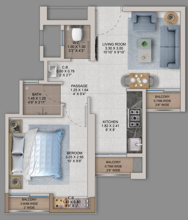 palmvista c2 Floor Plan Floor Plan