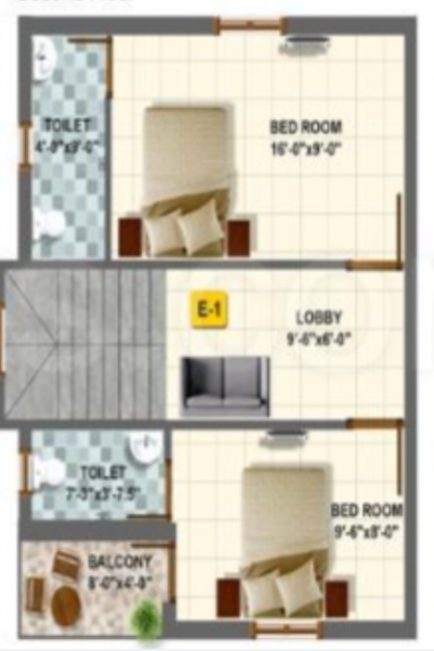  kug-residency Floor Plan Second Floor Plan