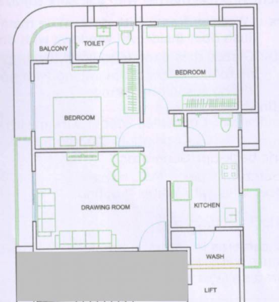  pragati-residency Floor Plan Floor Plan