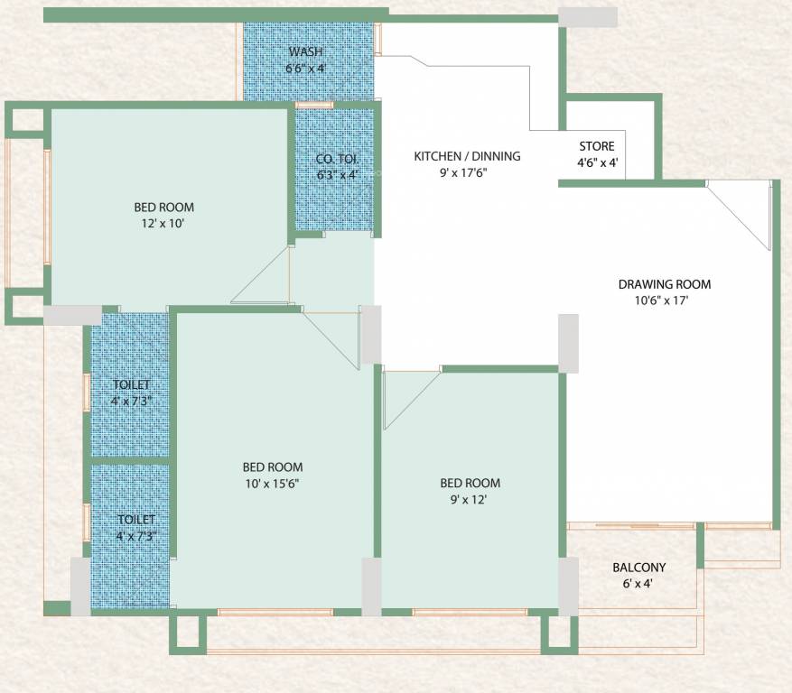 Floor Plan shubh green Floor Plan Floor Plan