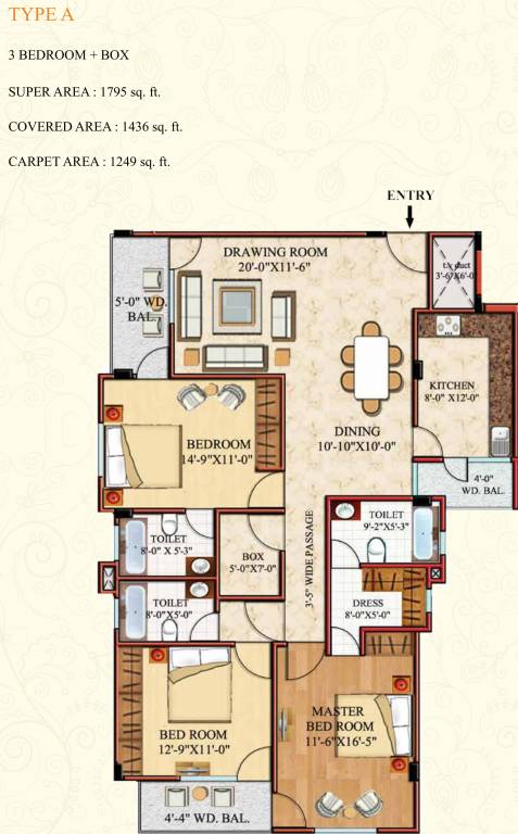  indraprastha anand Floor Plan Floor Plan