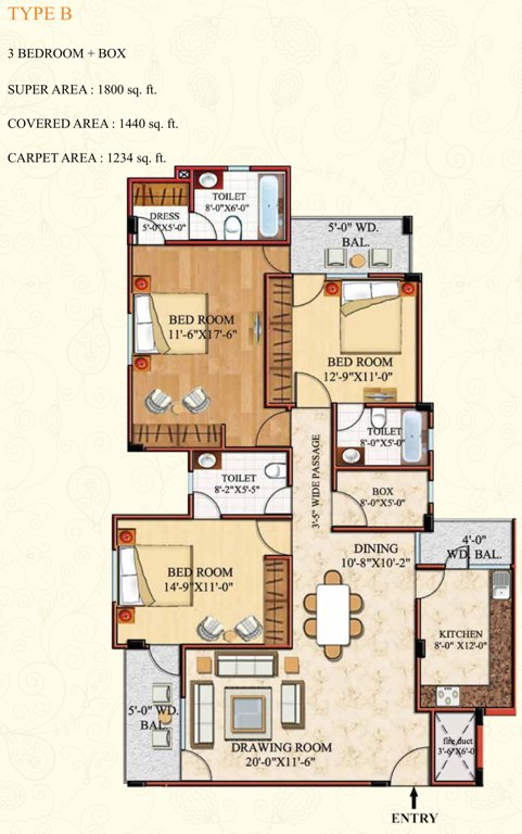  indraprastha anand Floor Plan Floor Plan