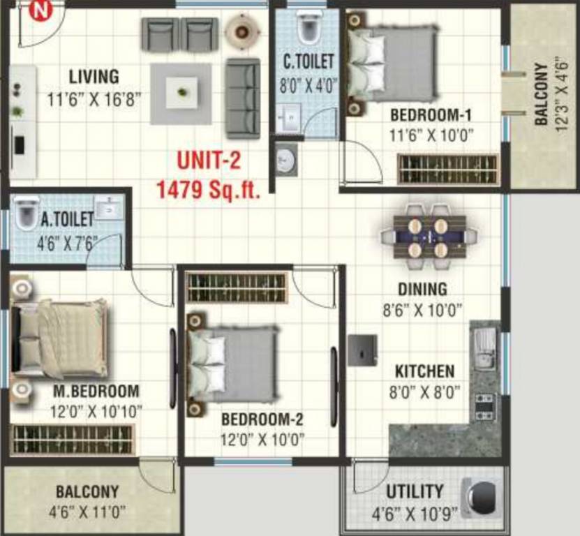  gardenia Floor Plan Floor Plan