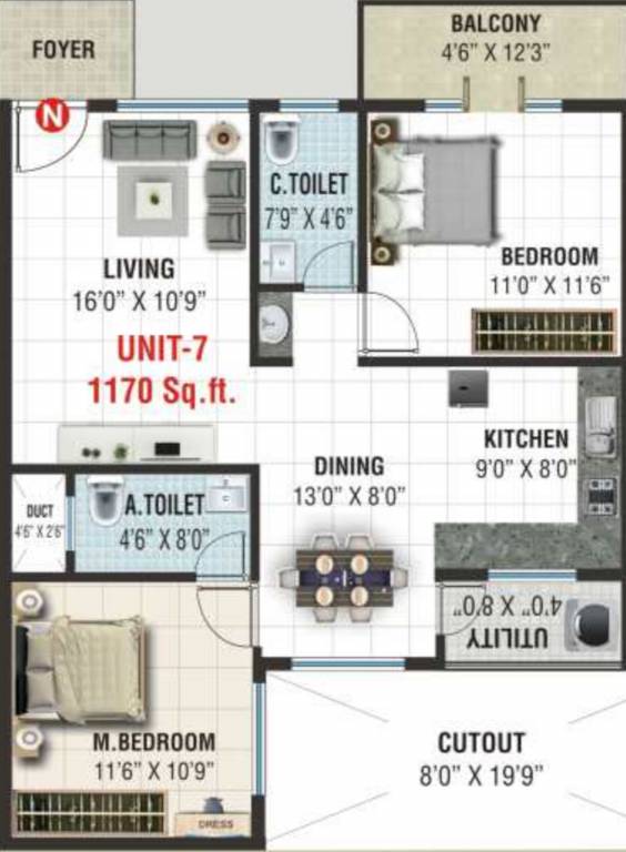  gardenia Floor Plan Floor Plan