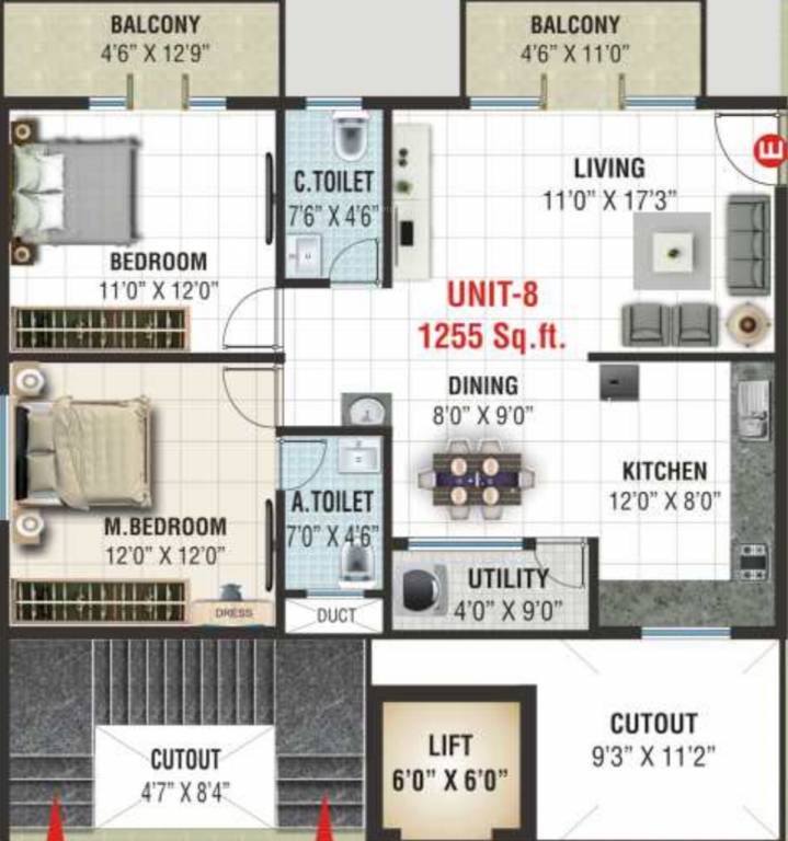  gardenia Floor Plan Floor Plan