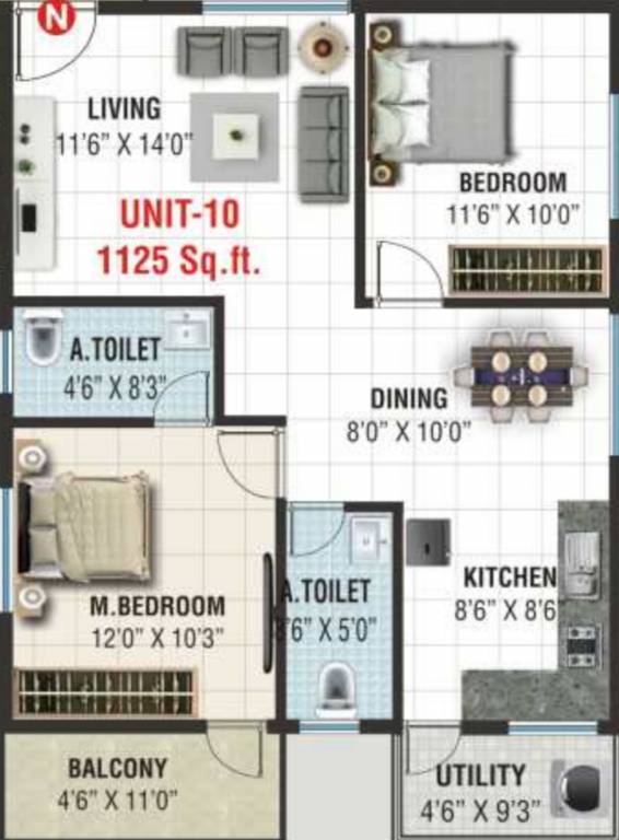  gardenia Floor Plan Floor Plan