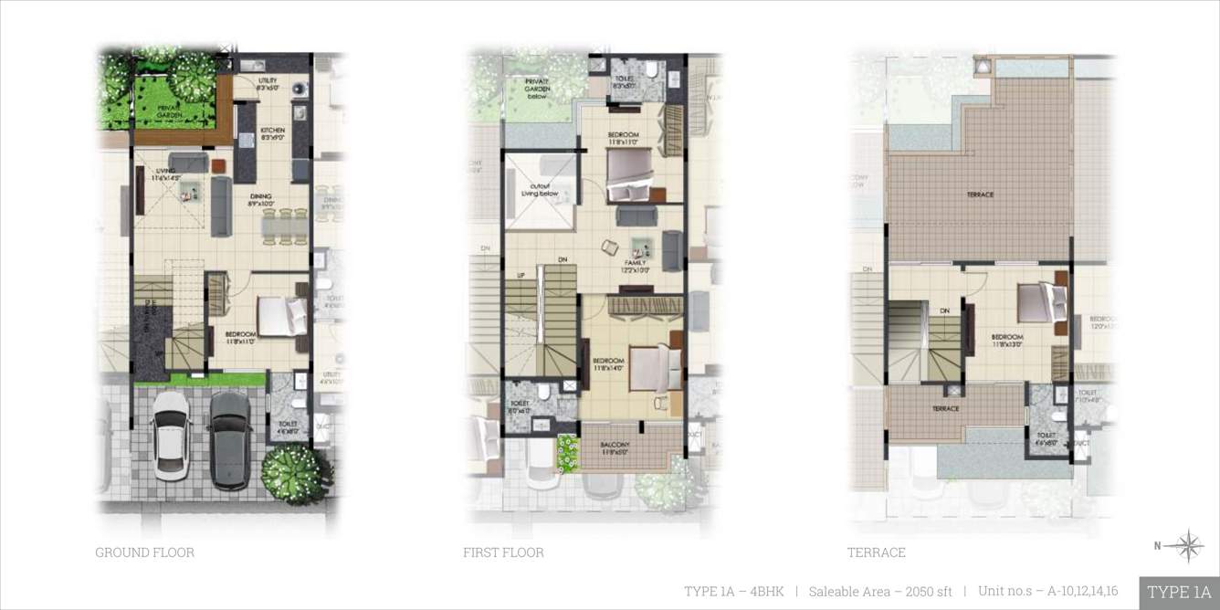  urban serenity row houses Floor Plan Floor Plan