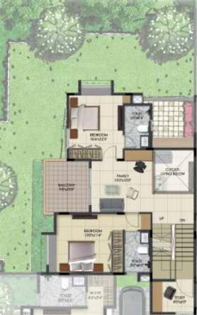  urban serenity row houses Floor Plan First Floor Plan