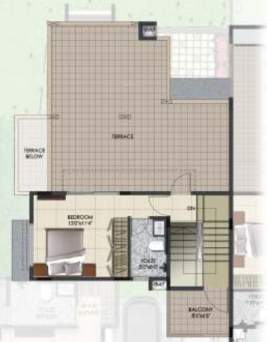  urban serenity row houses Floor Plan Terrace Floor Plan