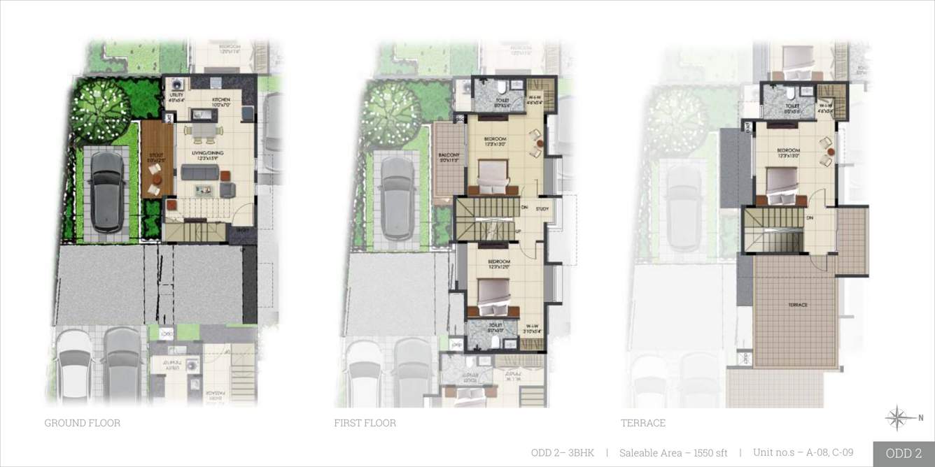  urban serenity row houses Floor Plan Floor Plan
