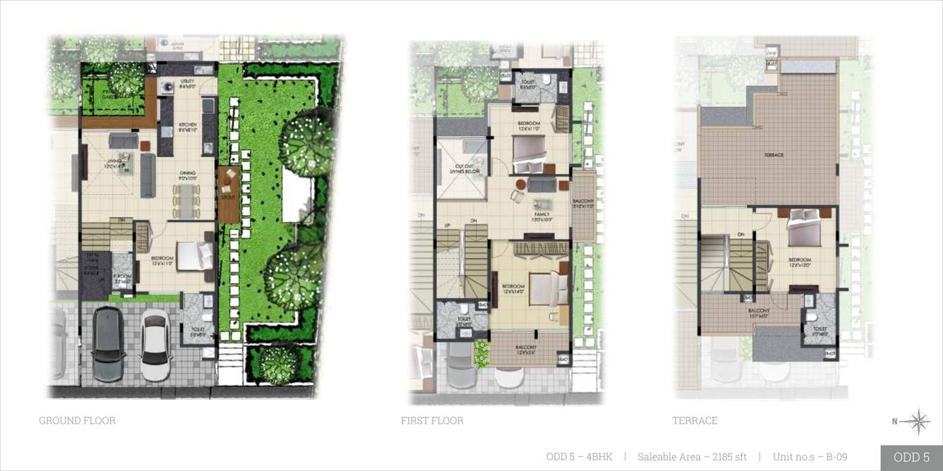  urban serenity row houses Floor Plan Floor Plan