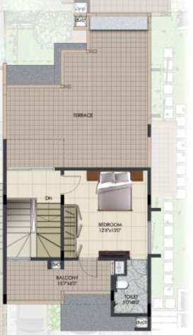  urban serenity row houses Floor Plan Terrace Floor Plan