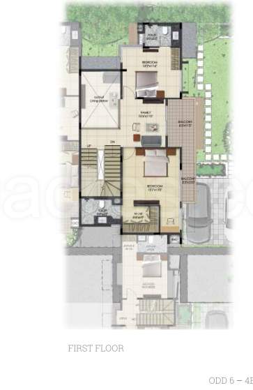  urban serenity row houses Floor Plan First Floor Plan