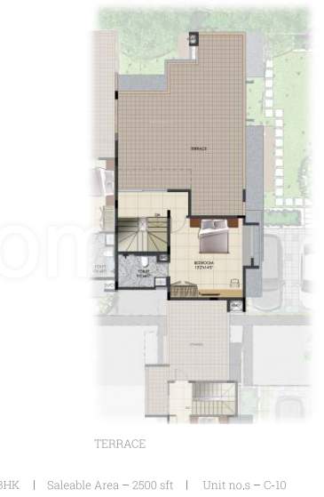  urban serenity row houses Floor Plan Terrace Floor Plan