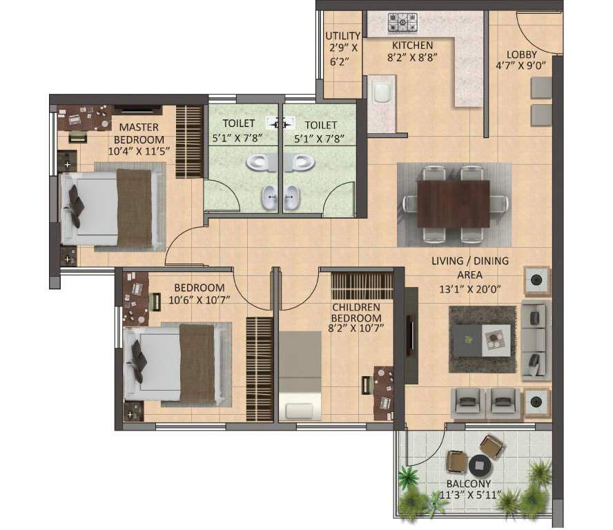  joyville western heights Floor Plan Floor Plan