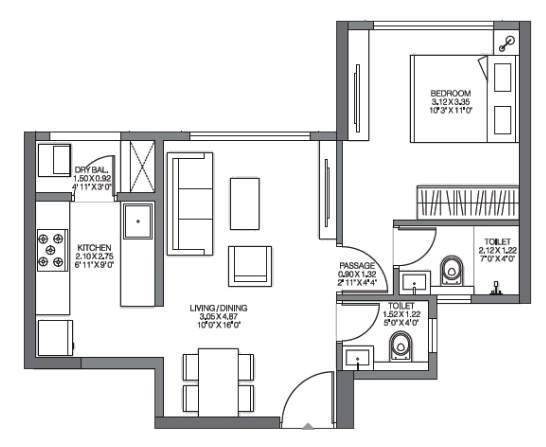  riviera phase 1 Floor Plan Floor Plan