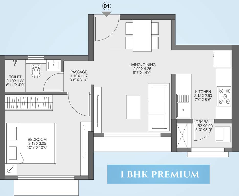  riviera phase 1 Floor Plan Floor Plan