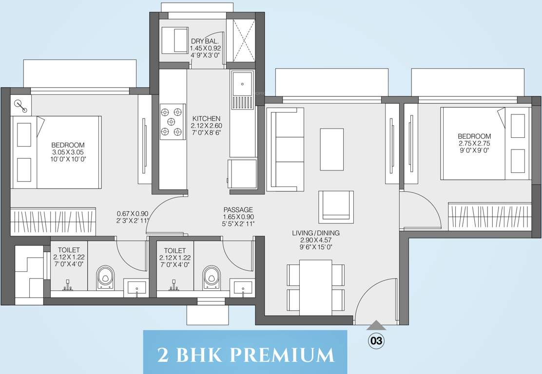  riviera phase 1 Floor Plan Floor Plan