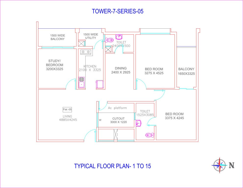  vista heights Floor Plan Floor Plan