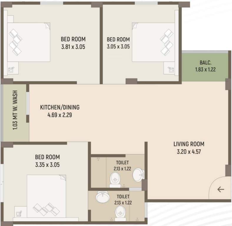  jalaram heritage Floor Plan Floor Plan