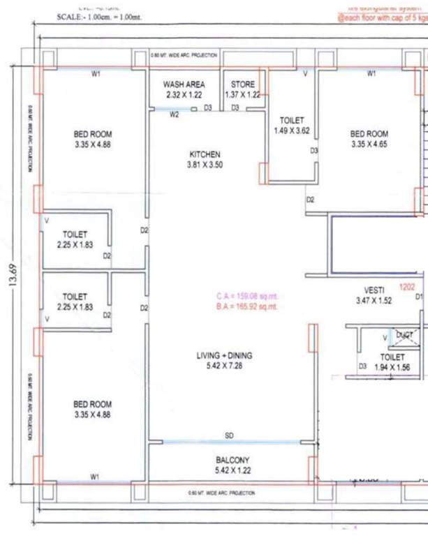  millionaires lifestyle Floor Plan Upper Level Penthouse Plan