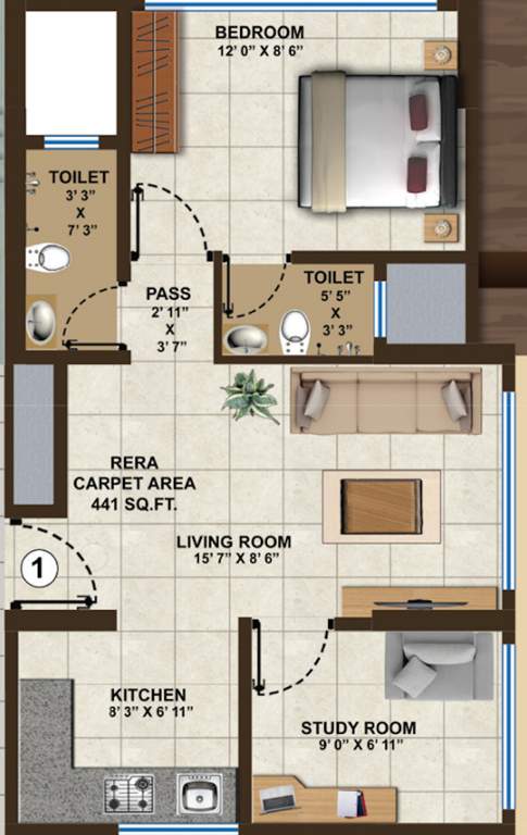  star right heights Floor Plan Floor Plan