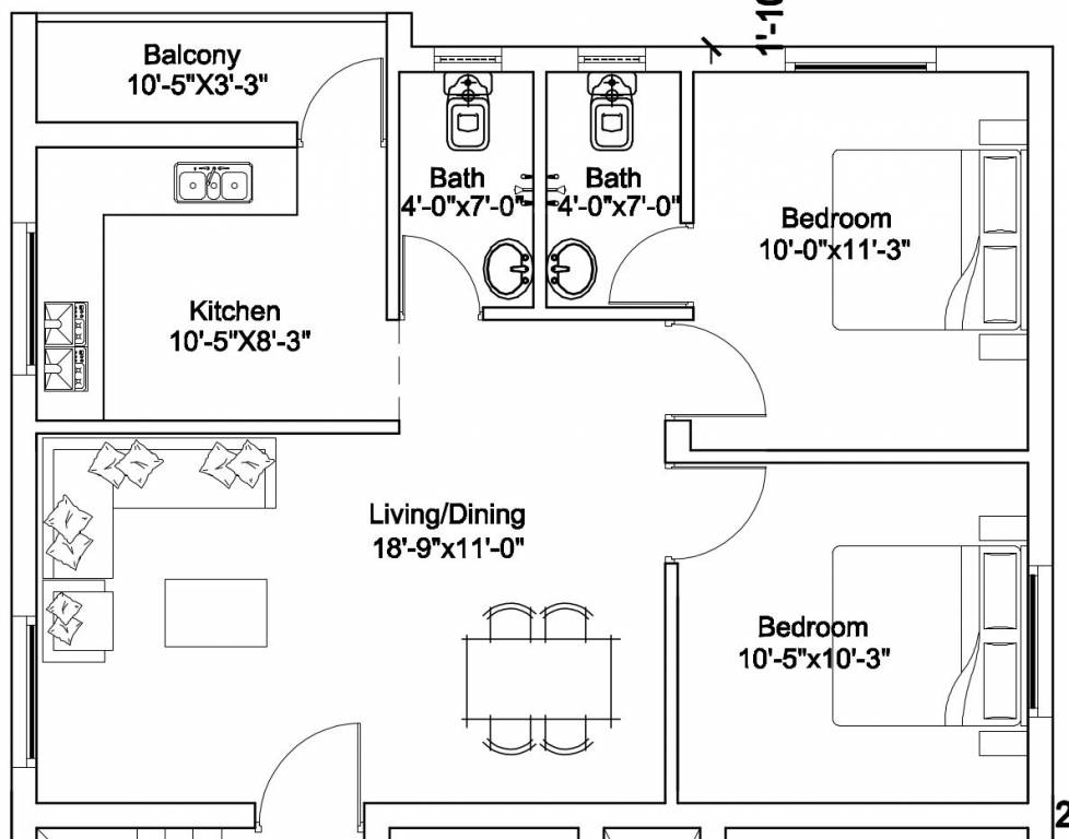  iniyal ilam Floor Plan Floor Plan