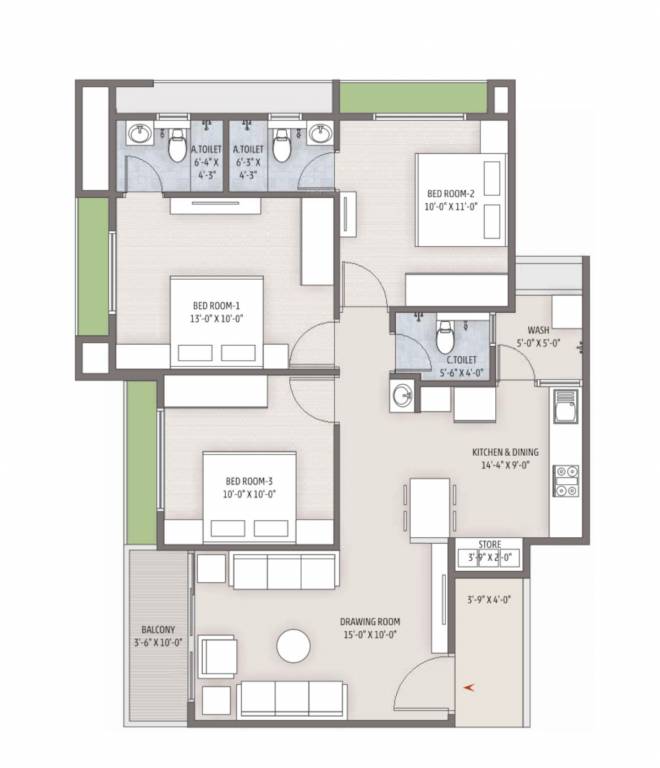  swastik marvella Floor Plan Floor Plan