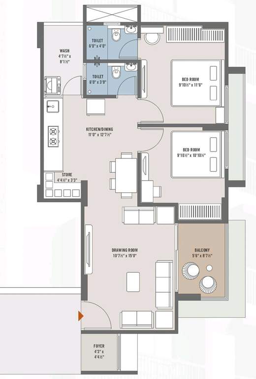  shubh westside Floor Plan Floor Plan