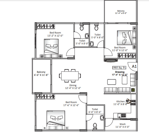  55-east-fort Floor Plan Floor Plan