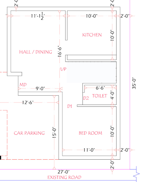  freedom elite villa Floor Plan Ground Floor Plan