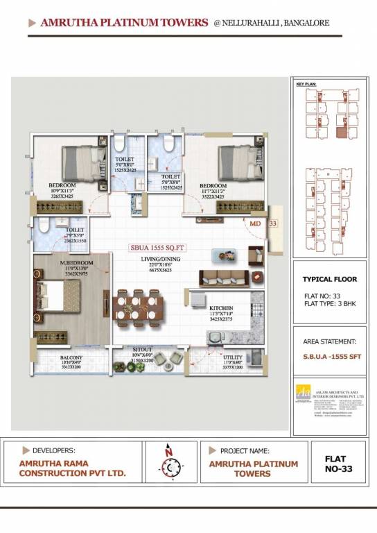 Floor Plan amrutha platinum towers Floor Plan Floor Plan