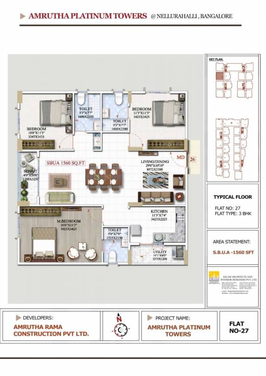 Floor Plan  amrutha platinum towers Floor Plan Floor Plan