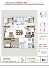 Floor Plan  amrutha-platinum-towers Floor Plan Floor Plan