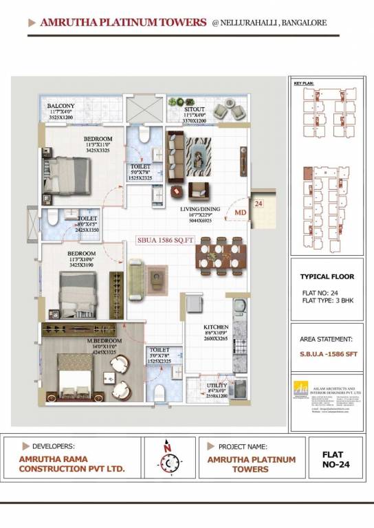 Floor Plan  amrutha platinum towers Floor Plan Floor Plan