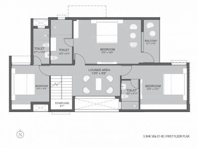 First Floor Plan aurum-villas-phase-2 Floor Plan First Floor Plan