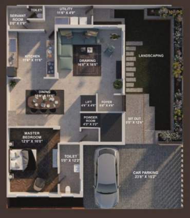  goldfields Floor Plan Ground Floor Plan
