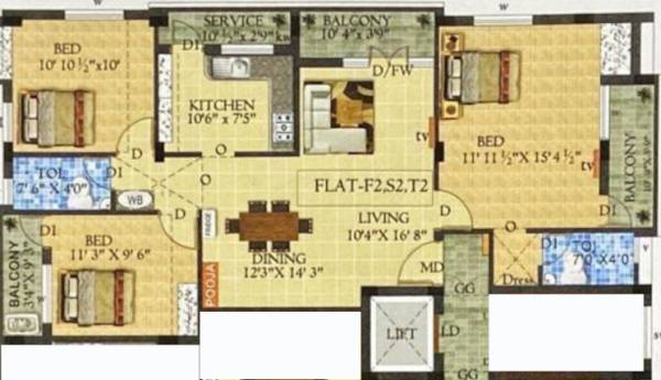  shree-chidambara Floor Plan Floor Plan