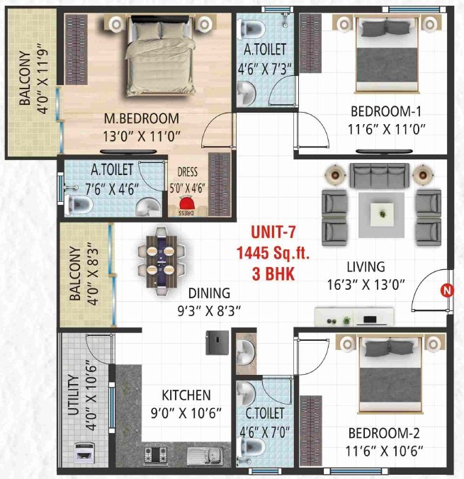  hasmitha nandana Floor Plan Floor Plan