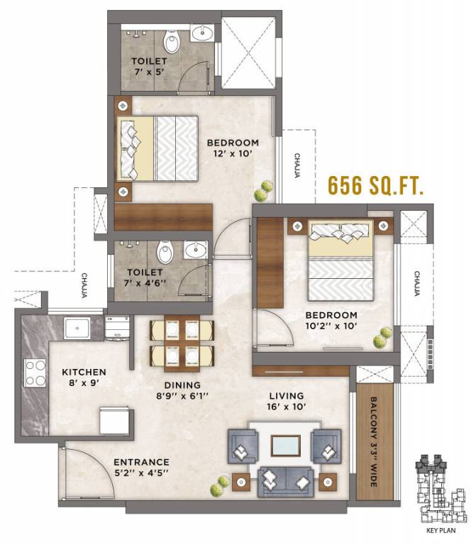  axis Floor Plan Floor Plan