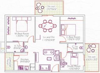  ornate Floor Plan Floor Plan