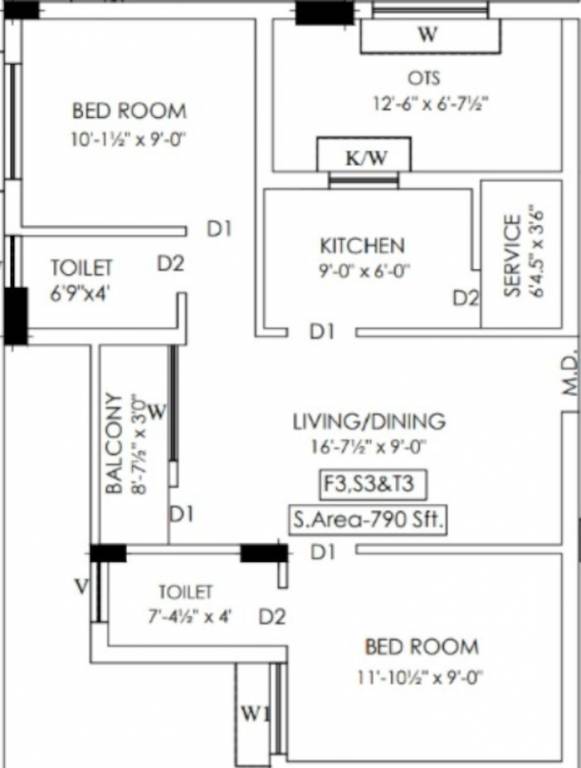 Floor Plan vj raj apartment Floor Plan Floor Plan