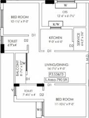 Floor Plan vj-raj-apartment Floor Plan Floor Plan