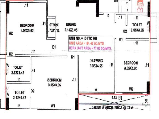  shrey-elysium Floor Plan Floor Plan
